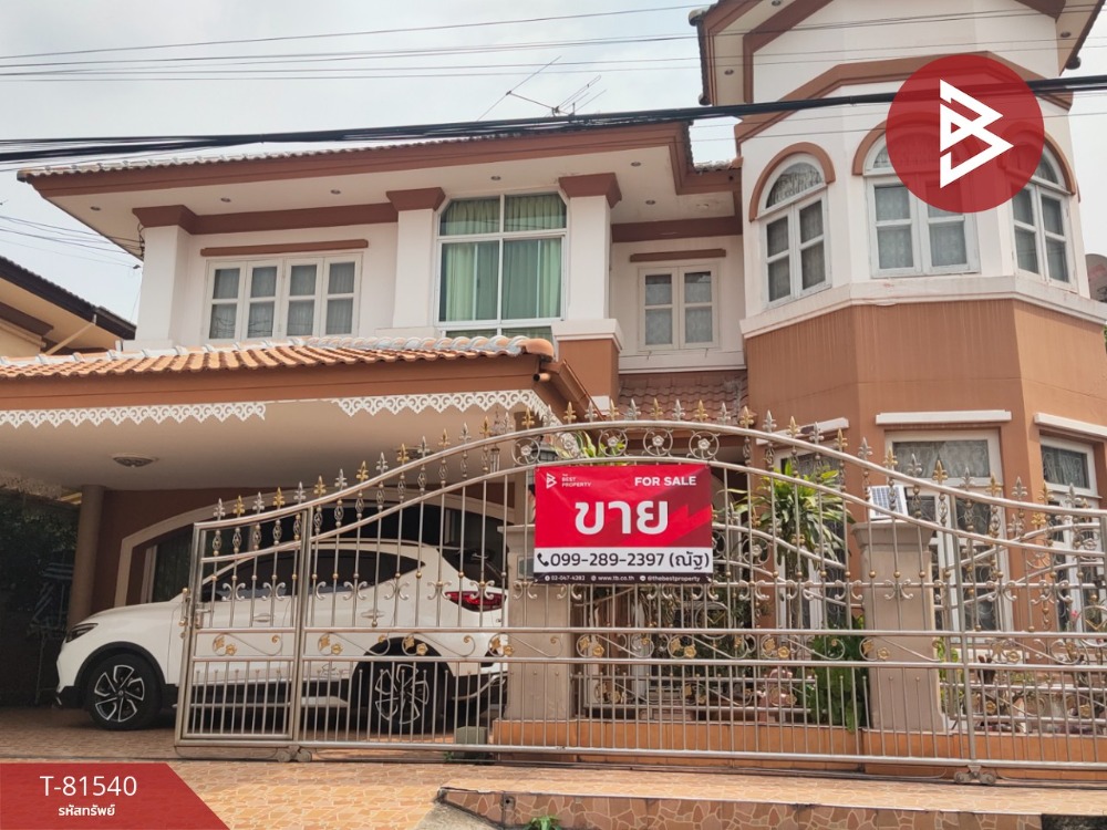 For SaleHousePathum Thani,Rangsit, Thammasat : Single house for sale Passorn Village 1 Rangsit-Klong 3 (Passorn1 Rangsit-Klong3) Pathum Thani