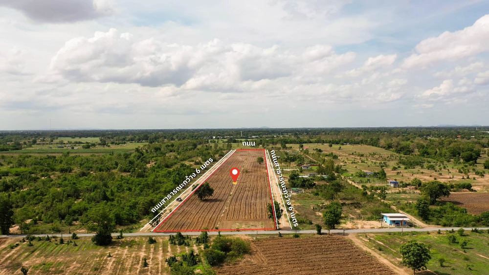 For SaleLandSuphan Buri : Land for sale, 100 sq m, price only 99,000 baht (Red Garuda Title Deed, Nor Sor. 4 Province), Don Chedi District, Suphan Buri Province, next to every public road.