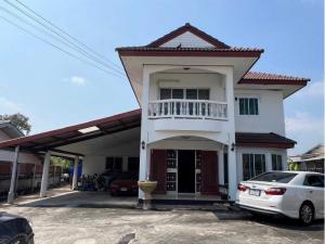 For SaleHouseLop Buri : L081022 2-story detached house for sale, 98 sq m, 5 bedrooms, 2 bathrooms.