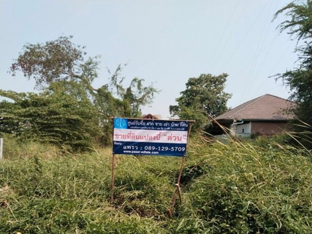 For SaleLandCha-am Phetchaburi : Cheap land for sale, area 1 ngan 46 sq m., near Phetchaburi city, market, department store. Hospital and School, Chong Sakae Subdistrict, Mueang Phetchaburi District, Phetchaburi Province