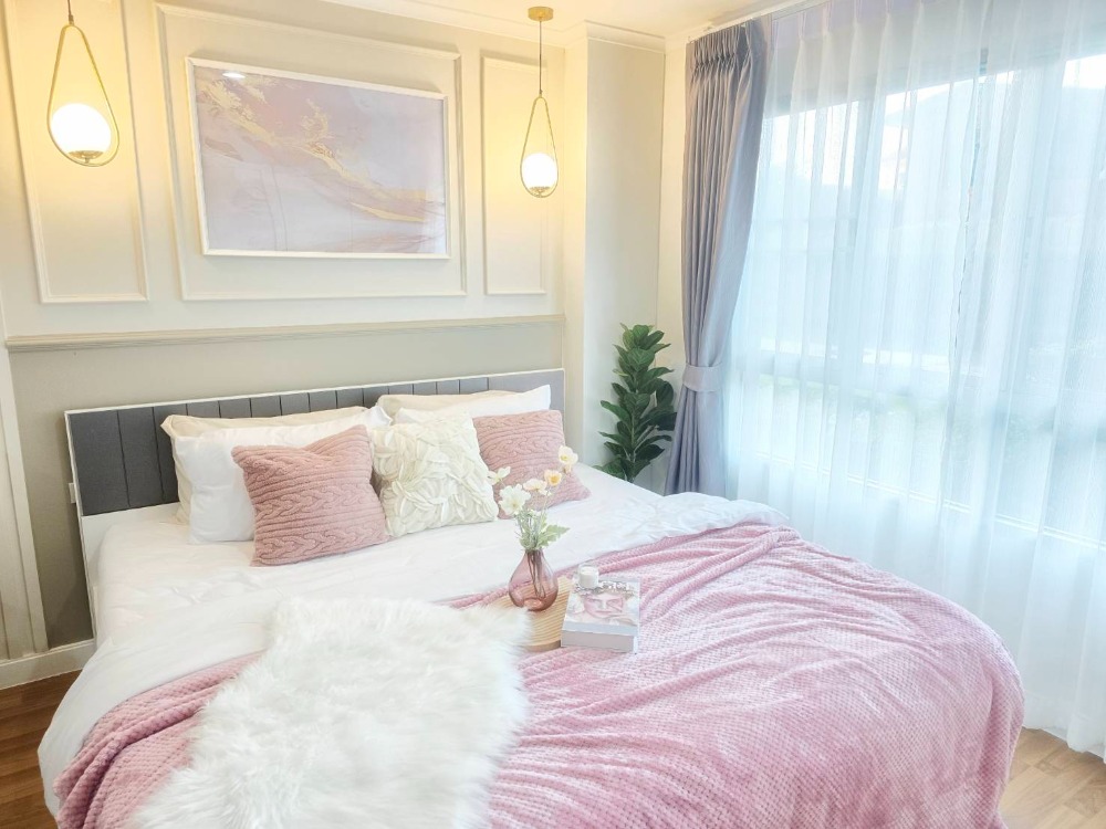 For SaleCondoRama 8, Samsen, Ratchawat : Last room, Lumpini Place Rama 8, beautifully renovated room, garden view, special installments starting at 7*** baht.