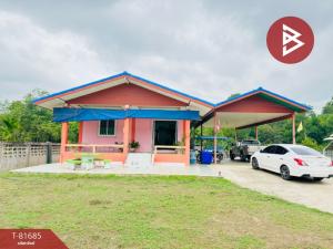 For SaleHouseRayong : Single house for sale, area 1 rai 1 ngan 74 square wah, Klaeng, Rayong.