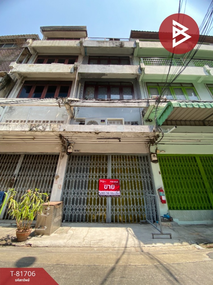 For SaleShophouseRatchathewi,Phayathai : Commercial building for sale, Soi Senakit, area 14 square meters, Phaya Thai, Bangkok.