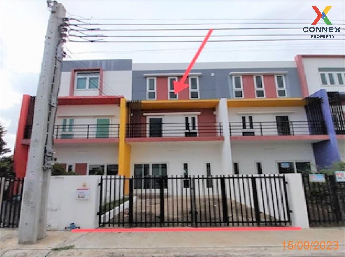 For SaleTownhouseNonthaburi, Bang Yai, Bangbuathong : For Sale Townhouse/Townhome  , The Happiness Wat Lat Pla Duk , Bang Rak Phatthana , Bang Bua Thong , Nonthaburi , CX-94762