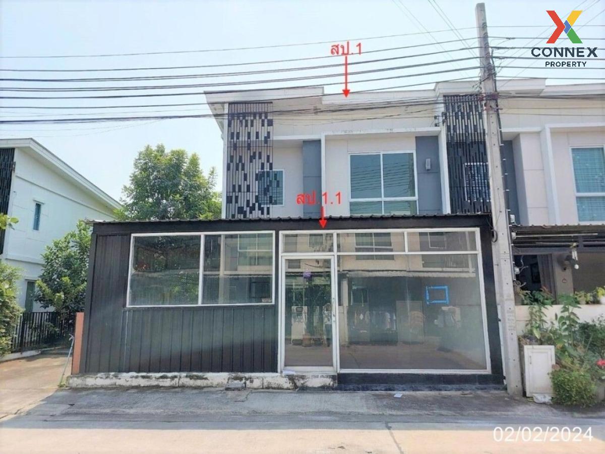 For SaleHouseNonthaburi, Bang Yai, Bangbuathong : For Sale Townhouse/Townhome  , Pruksa Prime Bangphlu-Ratchapruk , Bang Rak Yai , Bang Bua Thong , Nonthaburi , CX-94678