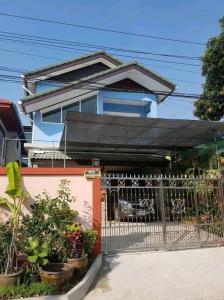 For SaleHousePhutthamonthon, Salaya : Single house, Sirikasem Village, Soi 13, Phutthamonthon Sai 3 Road, area 42 square meters.