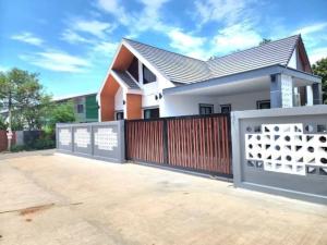 For SaleHousePattaya, Bangsaen, Chonburi : Single house for sale, Rong Pho, near Sukhumvit, Ban Sang Mai, Chonburi (only 8 houses built)