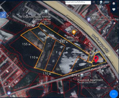 ขายที่ดินฉะเชิงเทรา : ขาย ที่ดิน ติด ถ.บางนา ตราด ฉะเชิงเทรา 46 ไร่ เขต EEC ทางเข้าติด ถนนใหญ่ขาเข้ากรุงเทพ