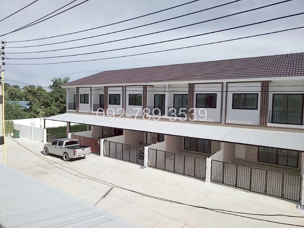 For SaleTownhouseSriracha Laem Chabang Ban Bueng : Townhome for sale, The Prize Sriracha 2 project, The Prize Sriracha2 corner house 61.1 sq.war