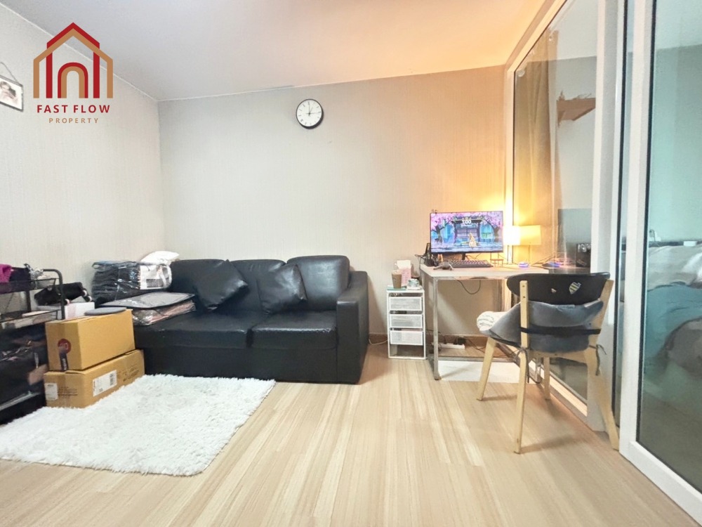 For SaleCondoPathum Thani,Rangsit, Thammasat : Cheap sale, Plum Condo, Phahonyothin 89, with tenants, fully furnished, Building 2D, 8th floor, near Rangsit University.