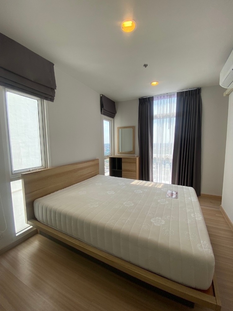 For RentCondoThaphra, Talat Phlu, Wutthakat : For rent Bangkok Horizon Ratchada - Thapra Bangkok Horizon Ratchada - Thapra 34 sq m, 1 bedroom, 18th floor, fully furnished, complete electrical appliances, has a washing machine. Opposite The Mall Tha Phra Ready to move in