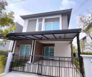 For RentTownhouseLadkrabang, Suwannaphum Airport : ✨💗 Twin house Grand pleno ✨💗At Lat Krabang, near Robinson Lat Krabang, new house, never lived in.
