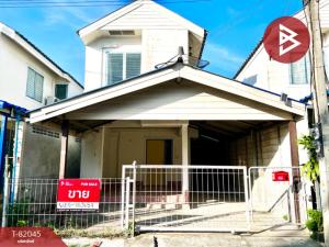 For SaleHousePattaya, Bangsaen, Chonburi : Single house for sale Eua-Athorn Village, Ban Serd, Phanat Nikhom, Chonburi