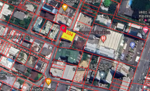 For SaleLandSukhumvit, Asoke, Thonglor : Land for sale with building, Soi Thonglor 25, Thonglor, Bangkok, area 104 sq m.