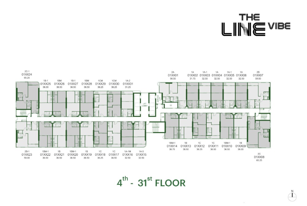 ขายดาวน์คอนโดลาดพร้าว เซ็นทรัลลาดพร้าว : เจ้าของขาย ขายดาวน์ The Line Vibe พหลโยธิน ใจกลางห้าแยกลาดพร้าว