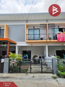 For SaleTownhousePattaya, Bangsaen, Chonburi : Townhouse for sale Maneerin Village Modern Home, Bowin, Chonburi