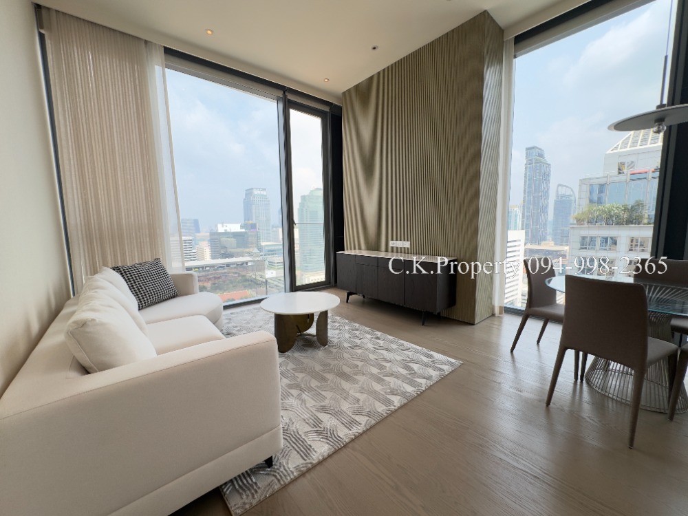 For RentCondoWitthayu, Chidlom, Langsuan, Ploenchit : 🟢RENT - SCOPE Langsuan Floor 23 Super luxury Condo | 1 bedroom, 2 bathrooms, 85 sq m |出租 - 範圍 Langsuan 23 樓超豪華公寓 | 1 間臥室，2 間浴室，85 平方米