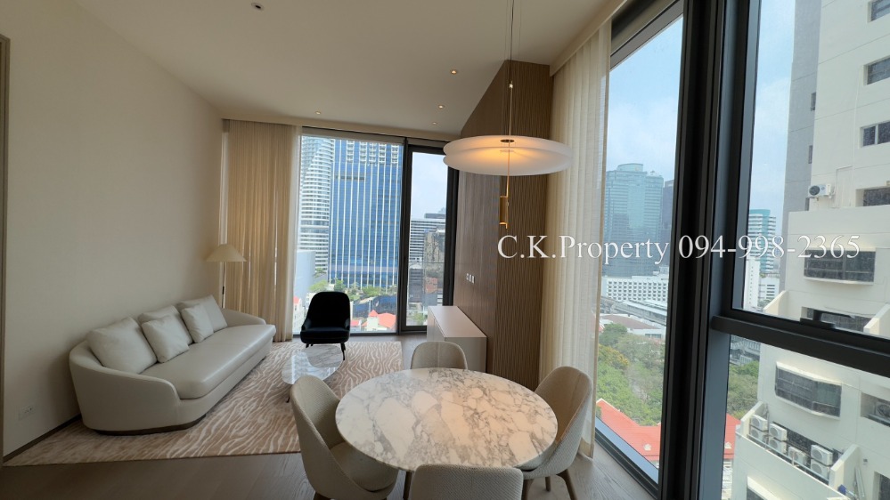 For RentCondoWitthayu, Chidlom, Langsuan, Ploenchit : 🟡RENT - SCOPE Langsuan Floor 14 Super luxury Condo | 1 bedroom, 2 bathrooms, 85 sq m |出租 - 範圍 Langsuan 14 樓超豪華公寓 | 1 間臥室，2 間浴室，85 平方米