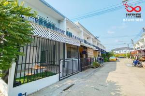 For SaleTownhouseNakhon Pathom : 2-story townhome for sale, Joy Home Village, Phetkasem Road, Soi Wat Thian Dat, Nakhon Pathom.