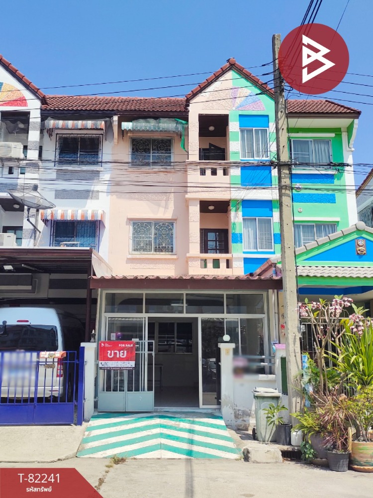 For SaleTownhouseSamut Prakan,Samrong : Townhouse for sale Rainbow Village Red Thorn-Bang Phli, Samut Prakan