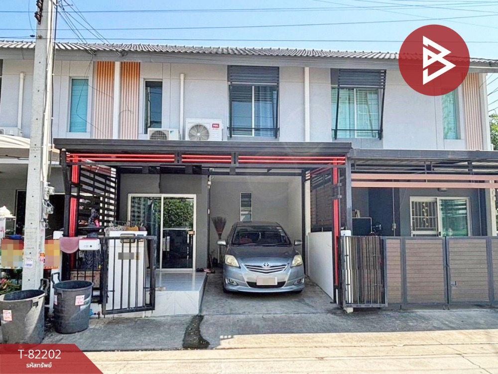 For SaleTownhouseSamut Prakan,Samrong : Townhouse for sale Pruksa Ville Village 87/2 Theparak Samut Prakan