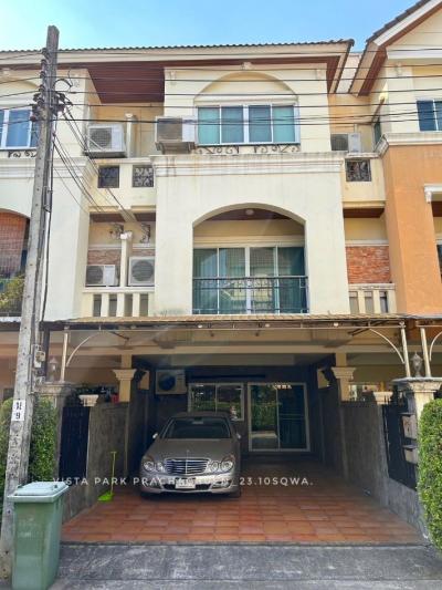 For SaleTownhouseBang Sue, Wong Sawang, Tao Pun : Townhome for sale, 3 floors, 3 bedrooms, with furniture and electrical appliances, Vista Park Prachachuen, 220 sq m., 23.1 sq m.