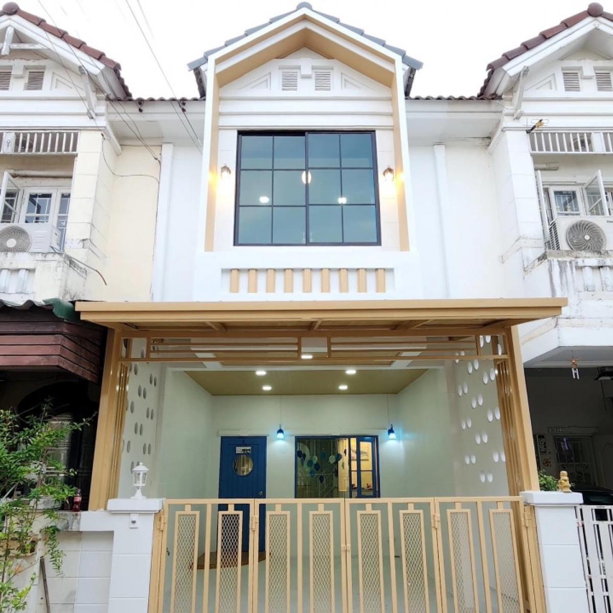 ขายทาวน์เฮ้าส์/ทาวน์โฮมนนทบุรี บางใหญ่ บางบัวทอง : 🏡 ทาวเฮ้าส์ รีโนเวท ตบแต่งใหม่ ม.ปิยวรารมย์ เฟส 3 บ้านกล้วย - ไทรน้อย นนทบุรี