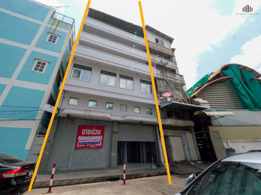 For SaleShophousePinklao, Charansanitwong : Very rare!! Golden location in Thonburi area!! Commercial building for sale, 2 units, near Central Pinklao Department Store, Soi Borommaratchachonnani 13, walking distance only 150 meters, suitable for a clinic, hostel, spa, very good value, hurry to inve