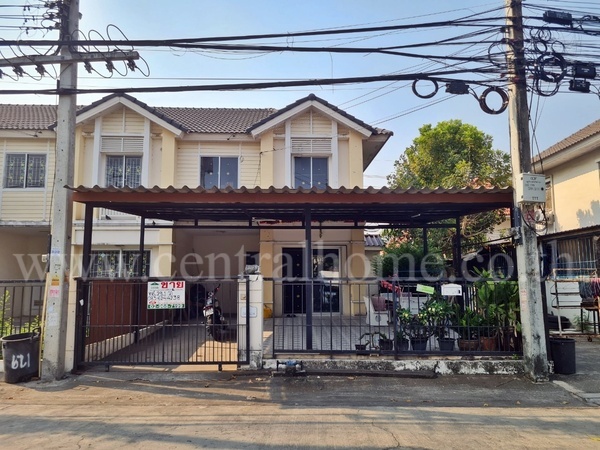 For SaleTownhousePathum Thani,Rangsit, Thammasat : Townhome Pruksa Ville 46/1 Rangsit-Khlong Sam (behind edge)