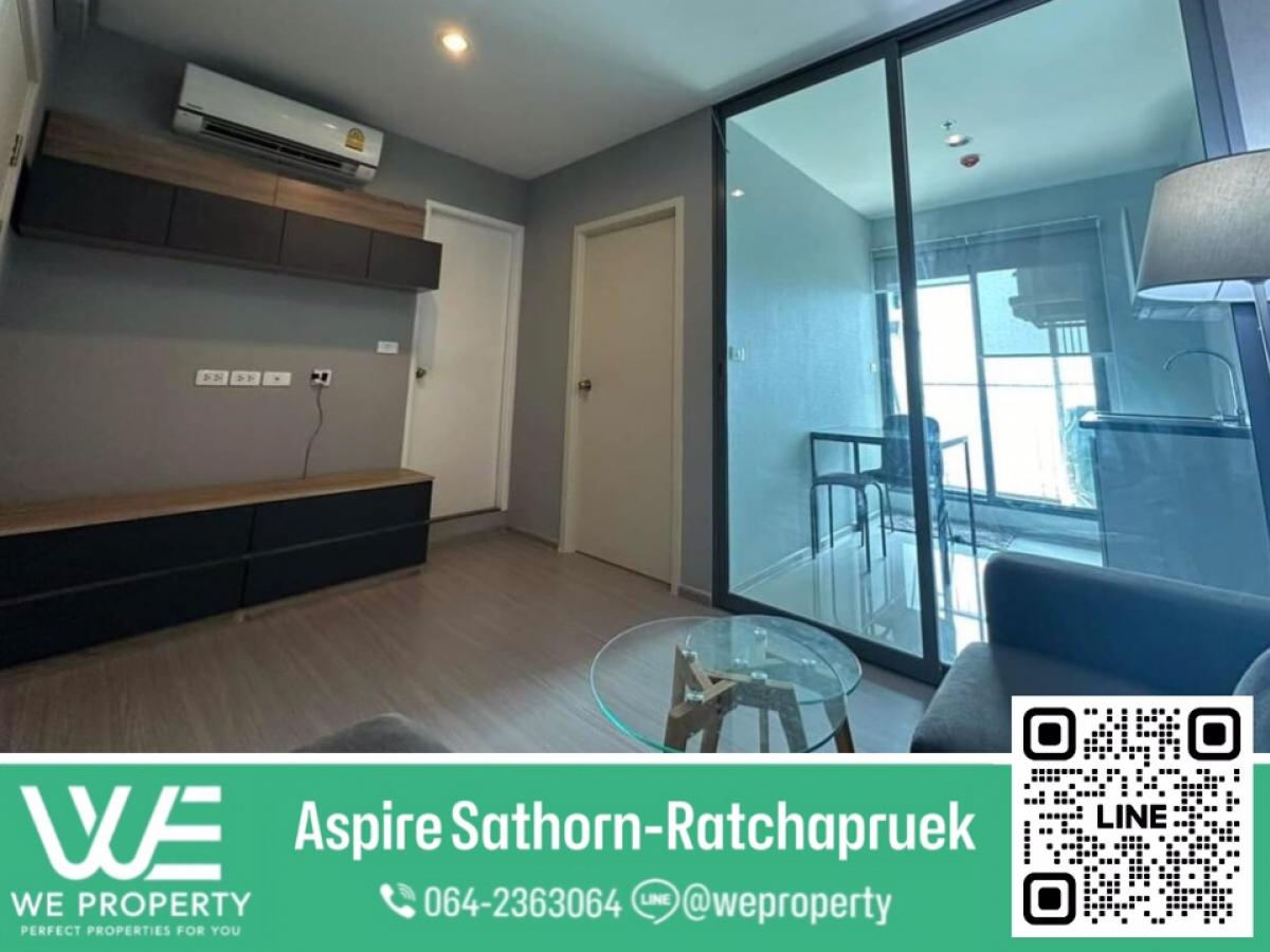 For SaleCondoThaphra, Talat Phlu, Wutthakat : Beautiful high floor room, million-dollar view⭐Aspire Sathorn-Ratchapruek