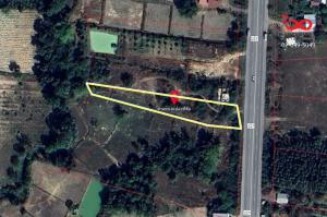 For SaleLandKalasin : Land for sale 2 rai 3 ngan 42 square wah, Sahatsakhan District, Kalasin.