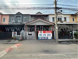 For SaleTownhouseNawamin, Ramindra : Townhouse, KC Cluster Village, Hathairat - Thai Raman Road, next to the main road, able to trade.