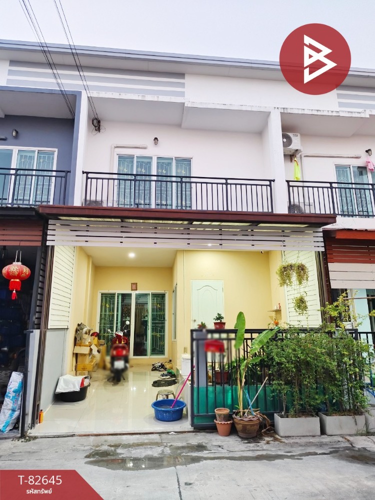 For SaleTownhouseNakhon Pathom : Townhouse for sale The Joy Home Village, Sam Phran, Nakhon Pathom