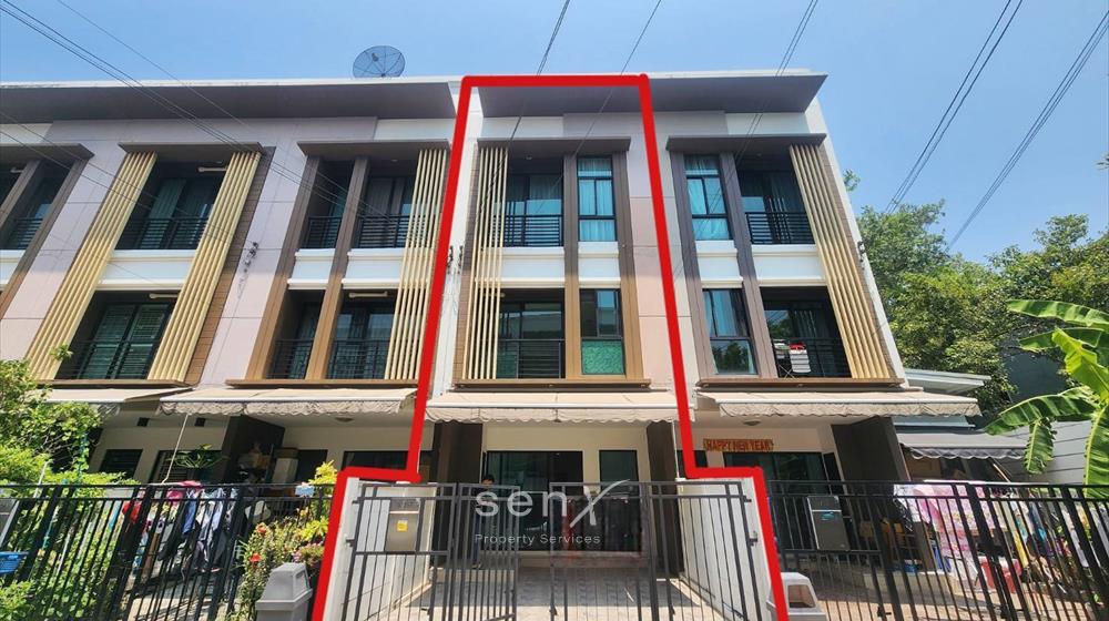 For SaleTownhouseThaphra, Talat Phlu, Wutthakat : 3-story townhome for sale, Baan Klang Muang, Kanlapaphruek, Soi San Thonburi 29/2, Kamnan Maen, good ...