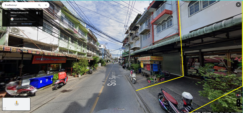 For SaleShophouseSukhumvit, Asoke, Thonglor : Building for sale: 1 unit, 3 floors / 3 bedrooms / 2 bathrooms (with full parking in front of the building)