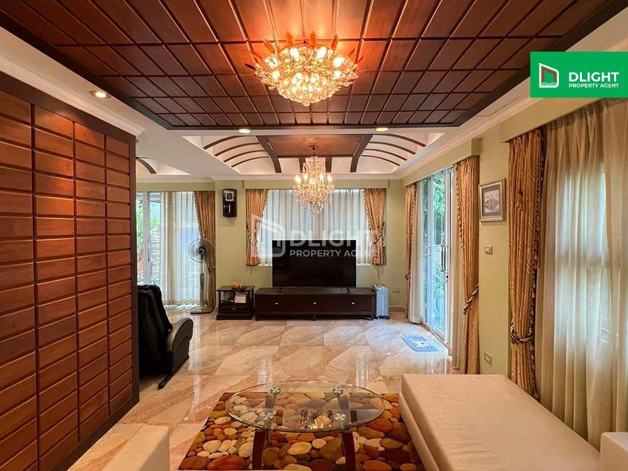 For SaleHouseKaset Nawamin,Ladplakao : 2-story detached house, Baan Nuanchan, 70 sq m, 300 sq m, 4 bedrooms, 3 bathrooms, price 13.5 million baht, ready to move in.