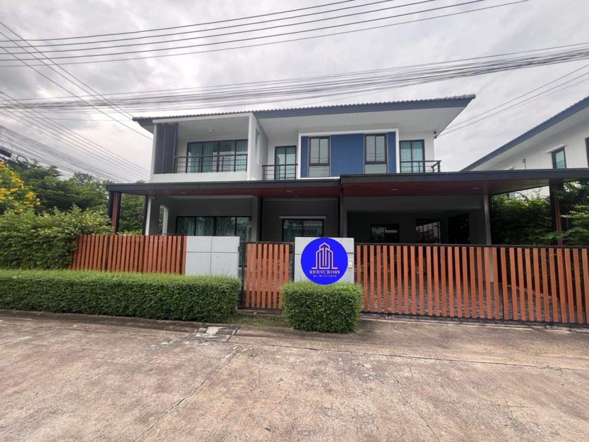 For RentHouseVipawadee, Don Mueang, Lak Si : 🏡House for rent Single House Delight Donmueng-Rangsit Project , 📍Near Rangsit University, 📍Near Donmueang Airport Fully furnished