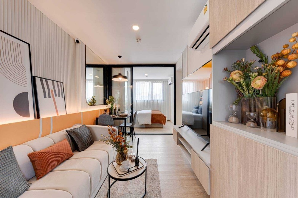 Sale DownCondoSamut Prakan,Samrong : Selling down payment The Origin Sukhumvit - Phraeksa, room 2903, cheaper than the project, 210,600 baht (price before 5 May 2024), High Rise condo next to Phraeksa Road, Samut Prakan area, just over a world away from BTS Phraeksa and Robinson.