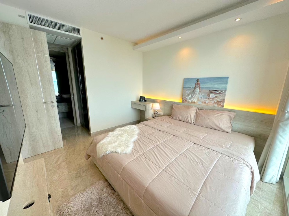 For RentCondoPattaya, Bangsaen, Chonburi : The Riviera Monaco 1Bedrooom (40sqm.) For Rent 28,000฿/Month🔥Direct Seaview