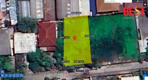 For SaleLandChokchai 4, Ladprao 71, Ladprao 48, : Land for sale, already filled in, 119 sq m., Soi Lat Phrao 64, Intersection 8