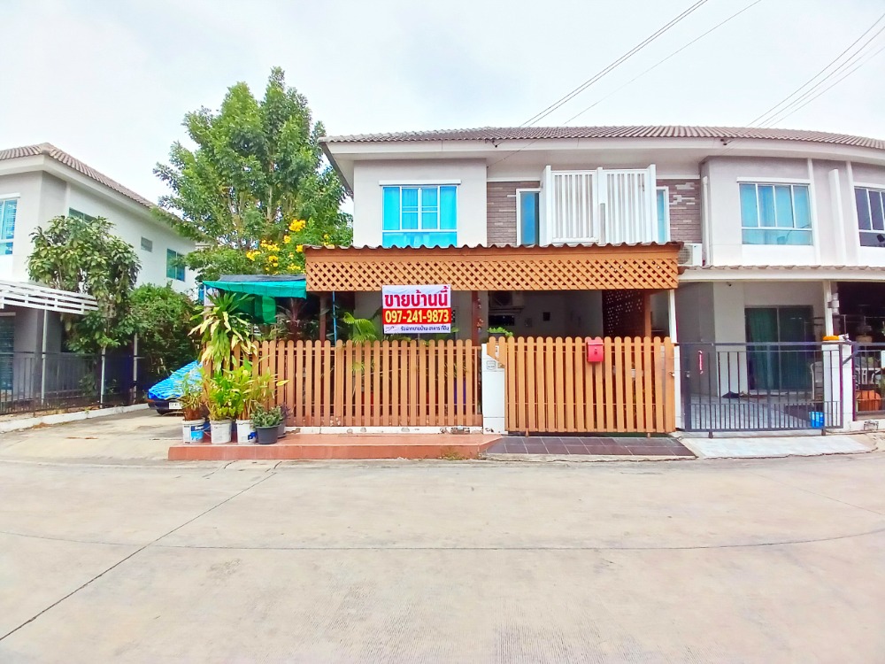 For SaleTownhouseRama5, Ratchapruek, Bangkruai : 2-story townhouse for sale, Pruksa Ville 63/1 Rama 5 - Wong Sawang, Bang Phai, Muang Nonthaburi, total area 23.7 sqwa.