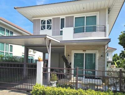 For SaleHouseNonthaburi, Bang Yai, Bangbuathong : Single house for sale, Supalai Parkville Pinklao-Kanchana, 197 sq m., 59 sq w, 4 bedrooms, 3 bathrooms, excellent condition. CC