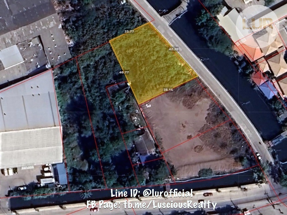 For SaleLandNonthaburi, Bang Yai, Bangbuathong : Rectangular plot of land for sale, next to the road, near Central Westgate, 326 wa, 10.5 million.