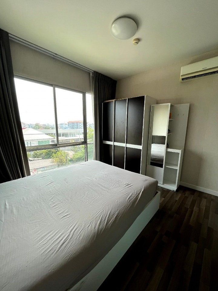 For SaleCondoLadkrabang, Suwannaphum Airport : S-SMZ101  Smart C On Nut, Building A, 4th floor, open view, 30 sq m., studio, 1 bathroom, 1.74 million. 064-878-5283