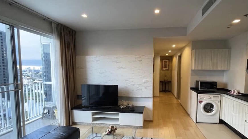 For RentCondoSukhumvit, Asoke, Thonglor : ● Rare Unit ● Floor 15++ 76 sq.m. 2 bedrooms | Condo near BTS Thonglor 2 minutes, J Avenue 2 minutes.