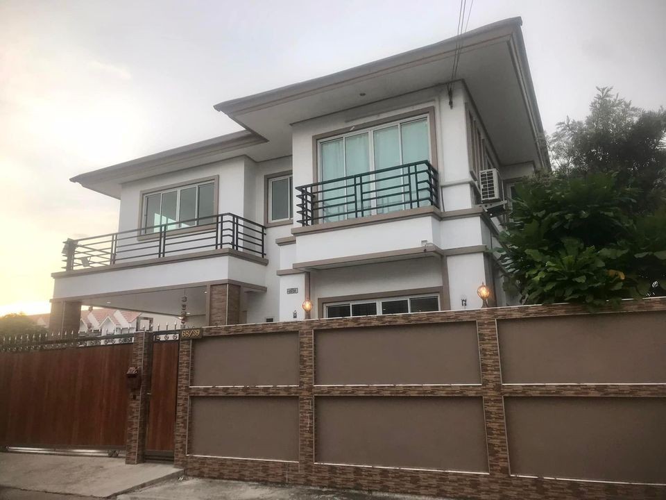 For RentHouseNawamin, Ramindra : B848 for sale-rent 2-story detached house, Phanason Village, Garden Home, Soi Sai Mai 45/1