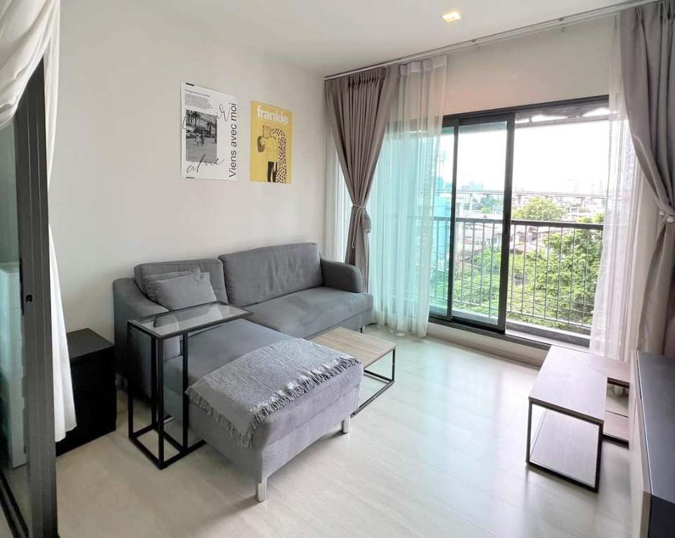 For RentCondoOnnut, Udomsuk : Life Sukhumvit 48 fully furnished + unblock view (near BTS Phrakhanong, Phrakhanong Market, Max Value Sukhumvit 71, W District Market)