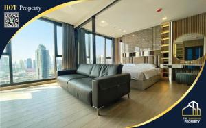 For SaleCondoRama9, Petchburi, RCA : One 9 Five for sell, A luxury condo on Rama9-Asoke 1 bed 1 bath, 20+ Fl, Fully. Close to MRT Rama 9