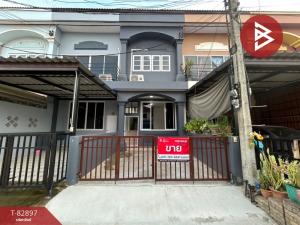 For SaleTownhouseRatchaburi : Townhouse for sale Thanthip Village, area 18 square meters, Ban Pong, Ratchaburi