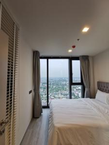 For SaleCondoOnnut, Udomsuk : S-TLU109 Condo for sale The Line Sukhumvit 101, 36th floor City view 44 sq.m. 1 bedroom 1 bathroom 8.2 million 095-392-5645